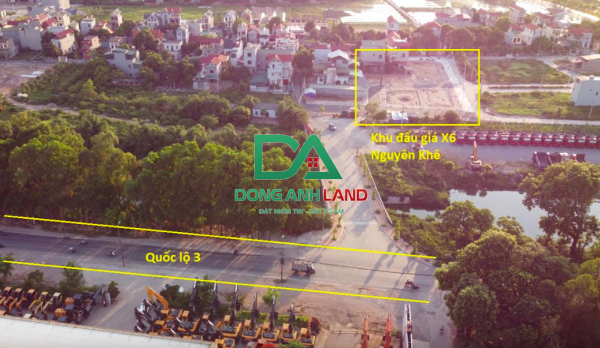 Bán đất đấu giá X6 xã Phúc Thịnh Hà Nội – Gần Quốc lộ 3, tiện ích đầy đủ