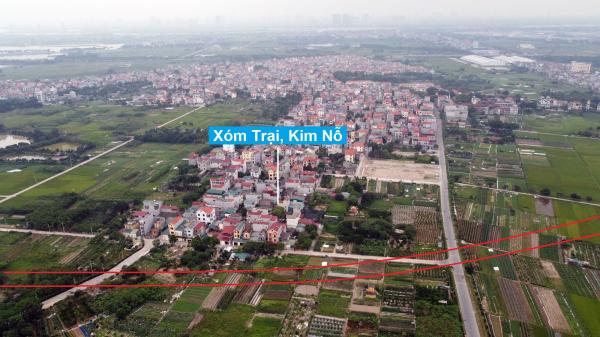 BÁN LÔ ĐẤU GIÁ X2 THÔN BẮC KIM NỖ ĐÔNG ANH MẶT ĐƯỜNG KINH DOANH -LH 0974090313