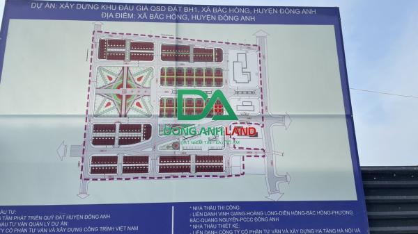 KHU ĐẤU GIÁ QSD ĐẤT BH1, XÃ BẮC HỒNG, HUYỆN ĐÔNG ANH, THÀNH PHỐ HÀ NỘI.