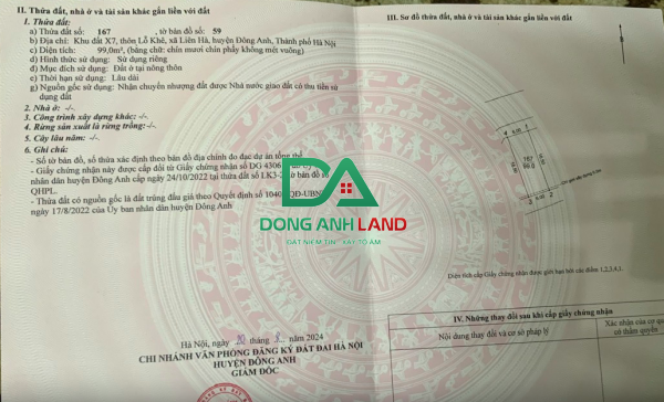 Bán đất đấu giá X7 xã Thư Lâm hạ tầng đẹp, view hồ thoáng mát