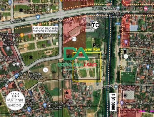 ✅ Bán đất đấu giá X1 Nguyên Khê Đông Anh