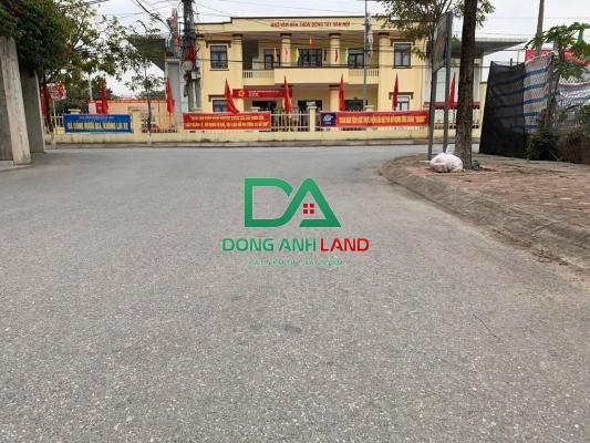 Bán 111,6m đất Đông Tây Vân Nội Đông Anh vị trí bìa làng