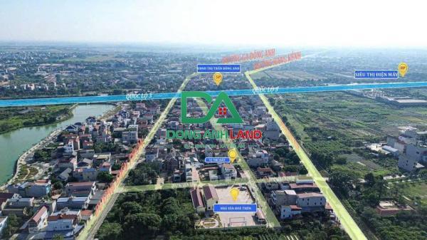 Bán đất Lương Nỗ Phúc Thịnh Hà Nội 192m gần đường QL3 - Giá 6x tr/m2