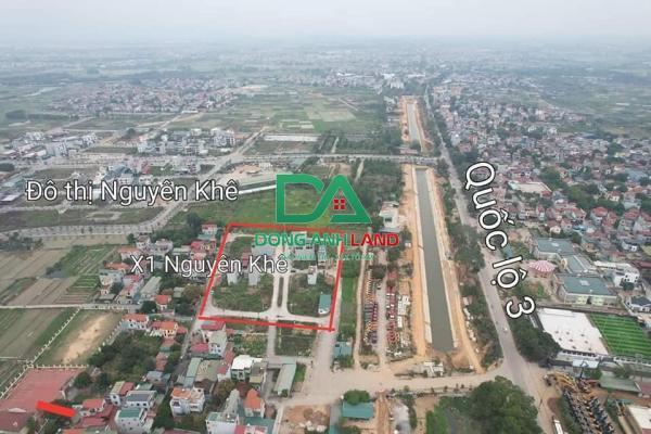 BÁN ĐẤT ĐẤU GIÁ X1 NGUYÊN KHÊ – VIEW VƯỜN HOA, ĐƯỜNG ĐÔI 20M