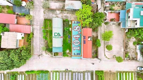 Bán 104.8m đất đấu giá Thố Bảo Vân Nội Đông Anh chính chủ