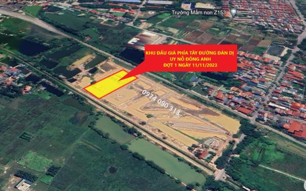 Khu đấu giá Tây Đản Dị Uy Nỗ Đông Anh ( TẠM DỪNG)