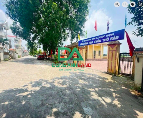 Bán đất 88,6m² bìa làng Thố Bảo Vân Nội Đông Anh, vị trí đẹp, 2 mặt ngõ