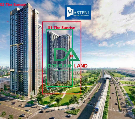 Bán căn hộ Masteri Grand Avenue dự án Vinhomes Cổ Loa 2PN giá rẻ