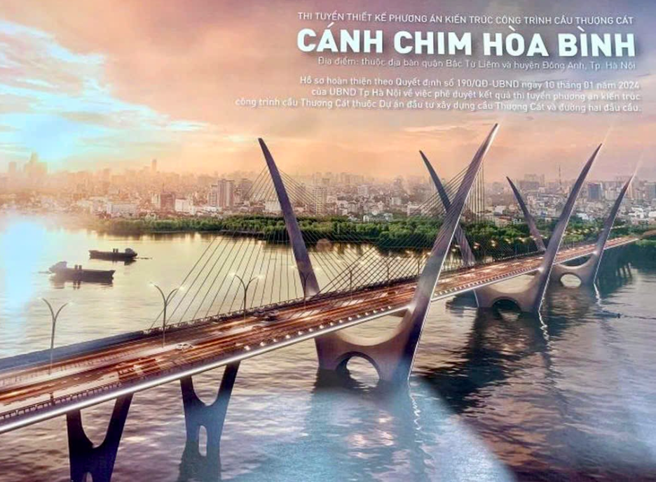 Cầu Thượng Cát 7.000 tỷ chính thức khởi công, mở lối sang Đông Anh