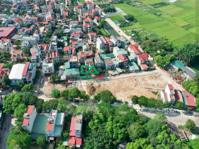 Sơ đồ vị trí khu đất đấu giá xóm Thượng xã Uy Nỗ Đông Anh