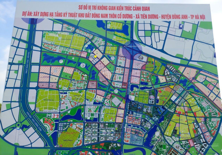 Danh sách dự kiến đấu giá đất Đông Anh năm 2024