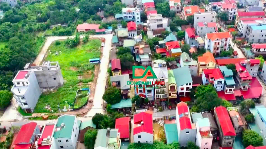 Sơ đồ và vị trí khu đấu giá X1 thôn Trung Việt Hùng Đông Anh